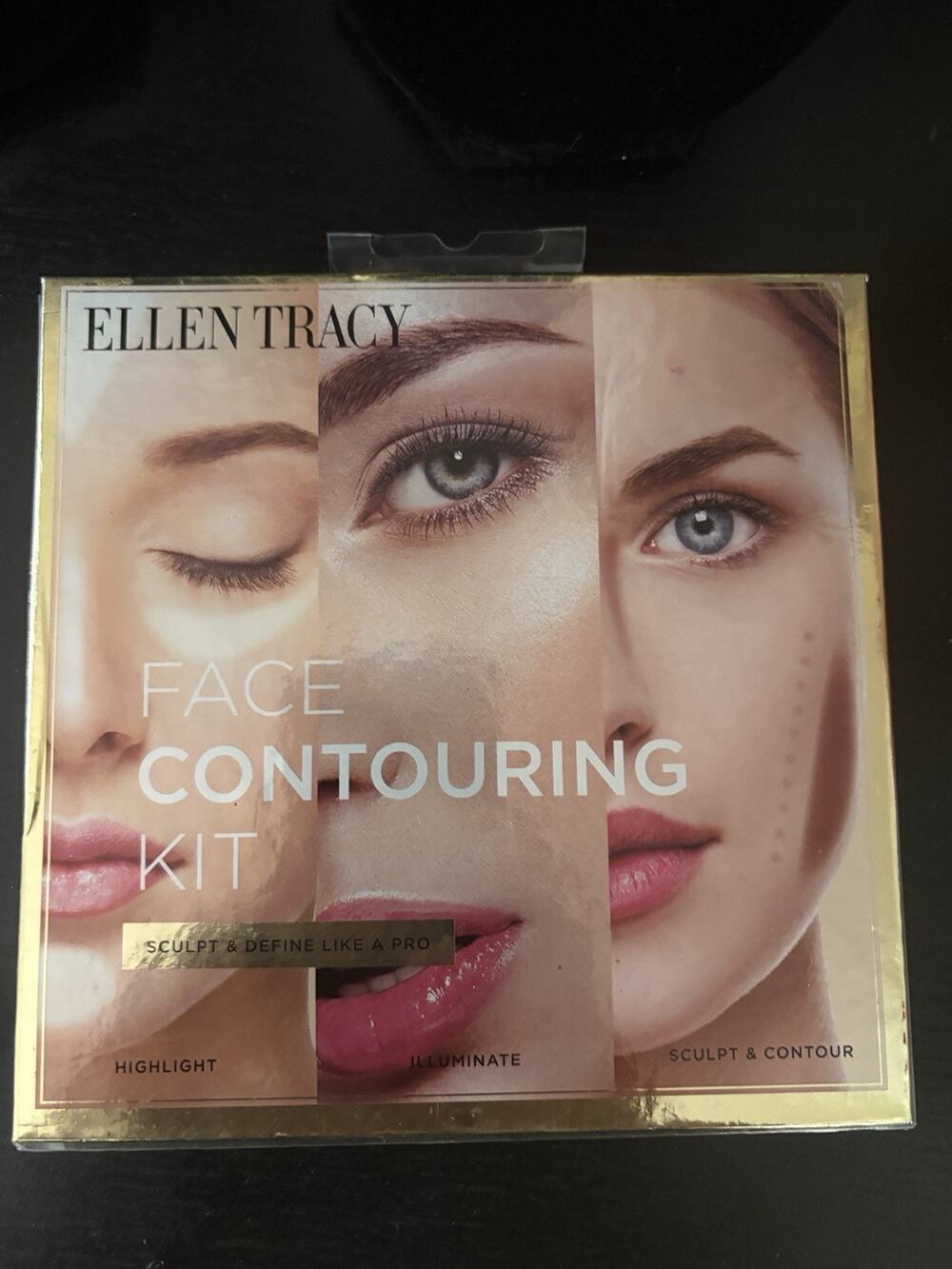 Ellen Tracy Contour Palette Highlight, illuminate, Sculpt Contour NEW